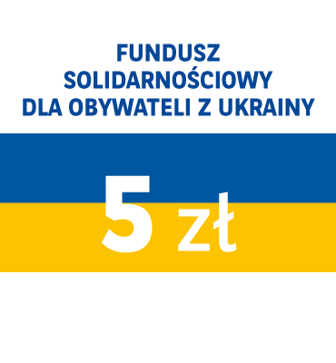 zdjęcie
                     Voucher 5zł na Fundusz solidarnościowy dla obywateli z Ukrainy