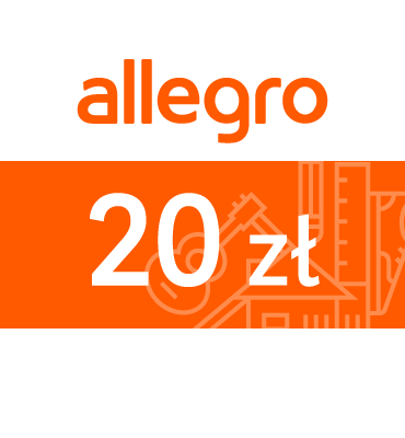 zdjęcie Karta podarunkowa Allegro o wartości 20 zł
