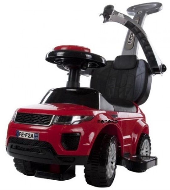 zdjęcie
                     Jeździk dla dziecka z rączką i obejmą Sport car czerwony Sunbaby